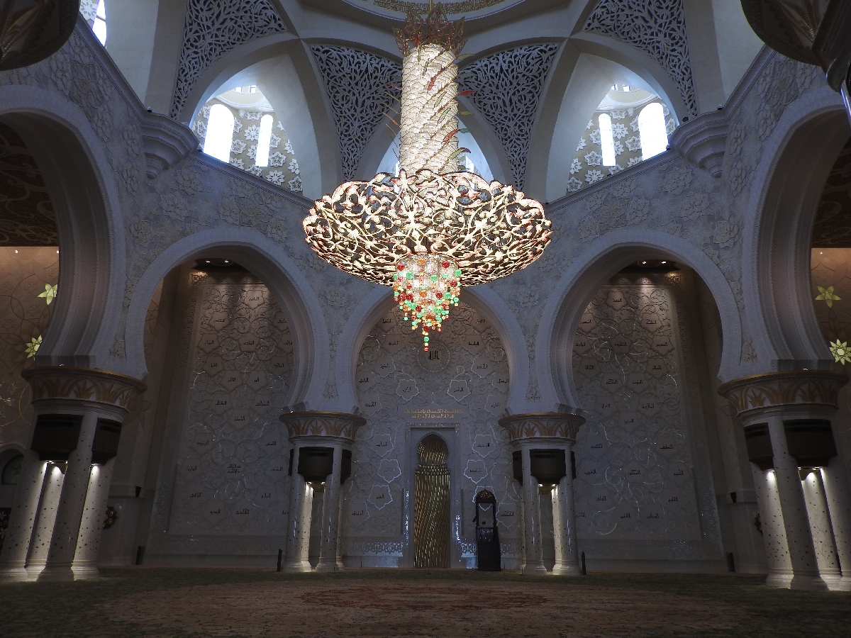 52 ABU DHABI Gran Moschea dello Sceicco Zayed